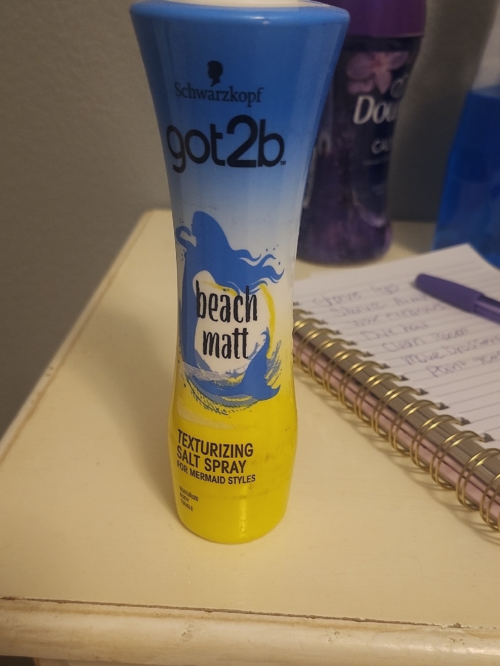 Beach Matt Texturizing Salt  - Blue/Yellow